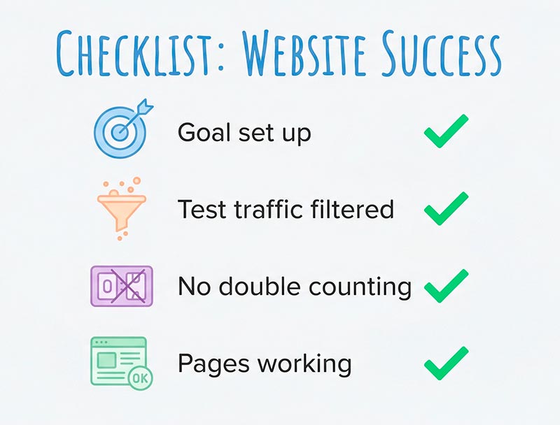 Tracking sanity check