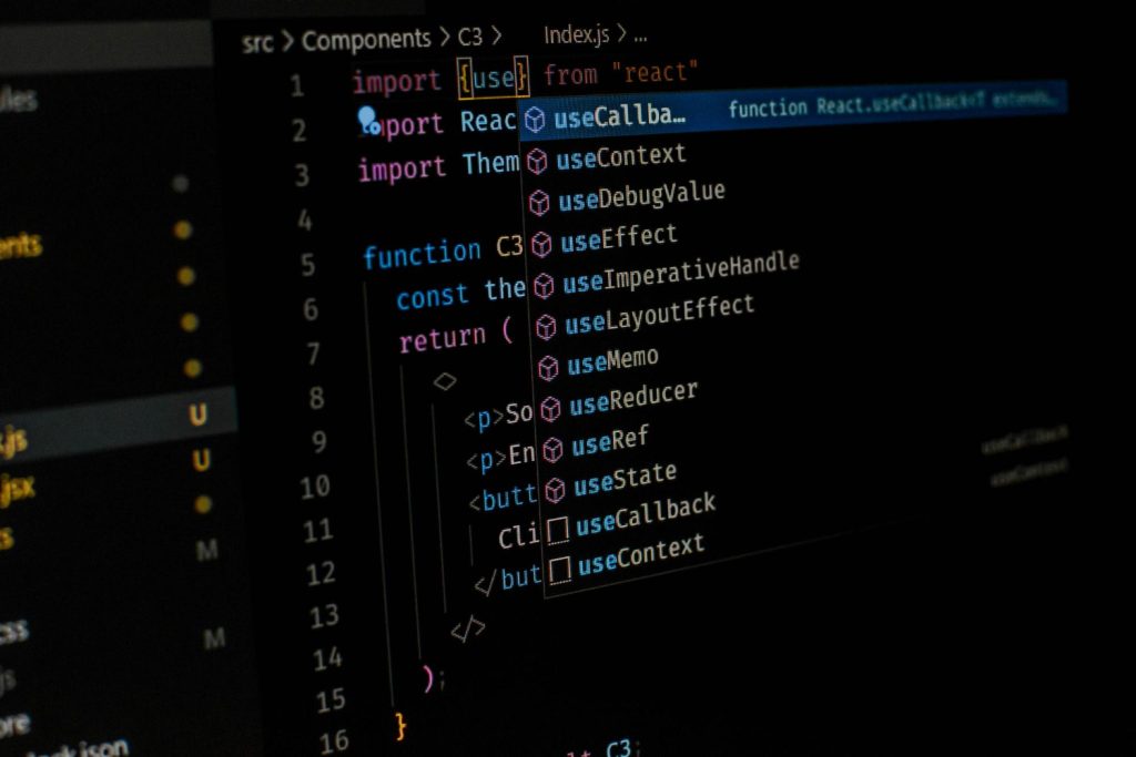 Code editor showing HTML title tag markup